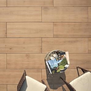 Piatra Sinterizata L'ALTRA PIETRA Harena Holz Noce, 40 X 120 X 2 cm, R11 - Antiderapanta pt exterior