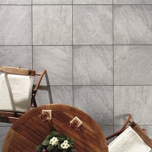 Piatra Sinterizata L'ALTRA PIETRA Castello Grey, 60 X 60 X 2 cm, R11 - Antiderapanta pt exterior