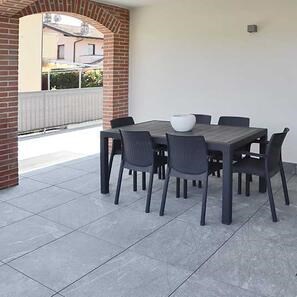 Piatra Sinterizata L'ALTRA PIETRA Colosseo Silvergrau, 60 X 60 X 2 cm, R11 - Antiderapanta pt exterior