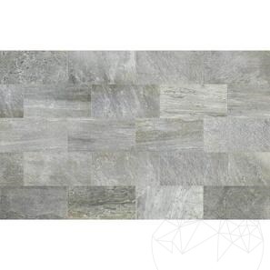 Piatra Sinterizata L'ALTRA PIETRA Torre Quarzite Grigia, 40 X 80 X 2 cm, R11 - Antiderapanta pt exterior