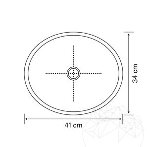 Chiuveta Matia travertin Latte RS-21