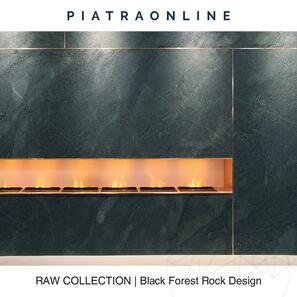 Lastra Granit Black Forest Rock Design 2CM