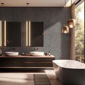 Lastra Granit Concrete Avorio Velvet Design 2CM