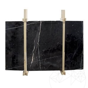 Lastra Marmura Sahara Noir Polisata, 2 cm
