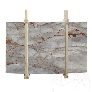 Lastra Marmura Symphony Grey Polisata, 2 cm