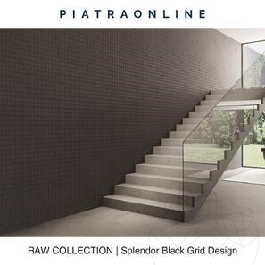 Lastra Granit Splendor Black Grid Design 2CM
