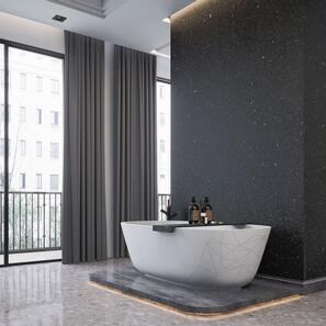 Lastra Granit Native Black Rock Design 2CM
