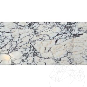 Marmura Arabescato Violet Periata, 60 x 30 x 2 cm 