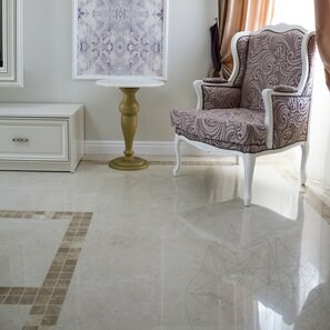 Marmura Burdur Beige Polisata, 61 x 30.5 x 1.25 cm