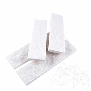 Marmura Catania Milk Scapitata, 7.5 x 30 x 1.5 cm