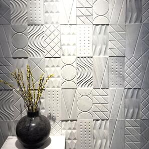 Marmura New York Geometric Shapes, 15 x 30 cm