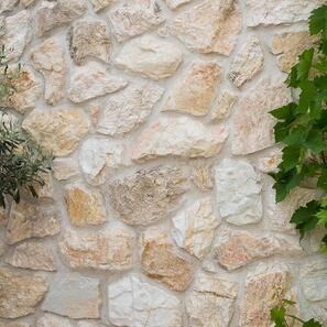 Marmura Poligonala Rock Face Yellow