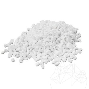 Mozaic Decorativ Marmura Thasos, 8-16 mm KG