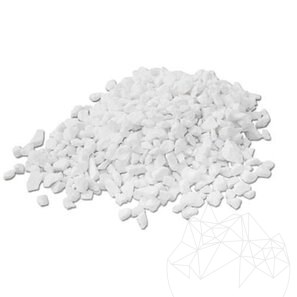 Mozaic Decorativ Marmura Thasos, 8-16 mm Sac 20 Kg