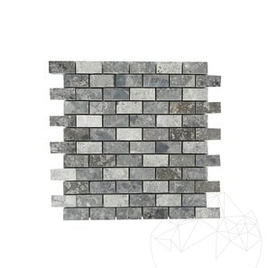 Mozaic Marmura Ceppo Grey Mata/Polisata/ Sablata, 2.3 x 4.8 cm