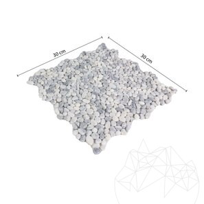 Mozaic Pebbles Small Ice