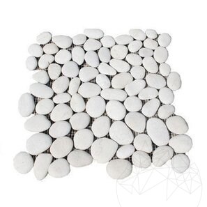 Mozaic Pebbles White Mat
