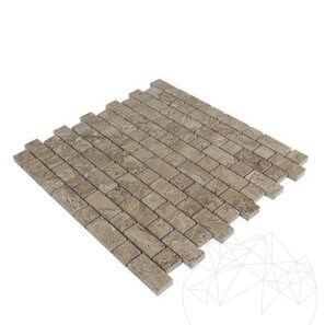 Mozaic Travertin Latte Brick Polisat - Black Friday