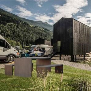 Banca de gradina Panchina U - Piatra Sinterizata, 60X90X4XH45 Cm Eco