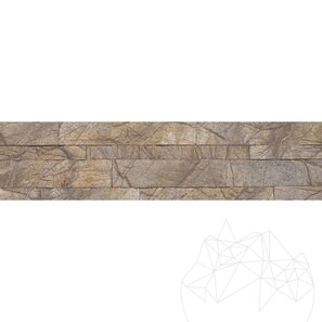Marmura Flexibila SKIN Panel 3D Express - Rain Forest Brown, 60x15 cm, Autoadeziv 3M pt. Placari Interioare Mobilier