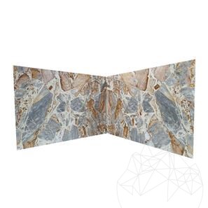 Lastra Marmura Patagonia Blue Polisata, 2 cm