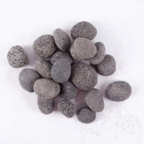 Pebbles Lava Black Sac, 20 kg