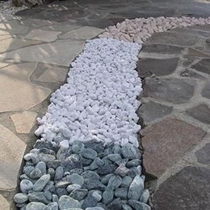 Pebbles Marmura Alba Thassos, 6-10 cm KG
