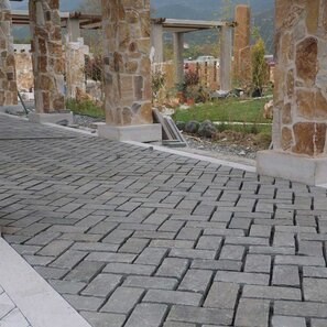 Piatra Cubica Ardezie Kavala Natur, 20 x 10 x 3-5 cm