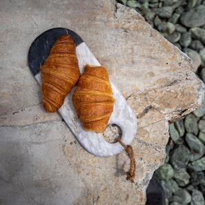 Platou Servire Marmura Bicolor, 35 x 15 x 2 cm