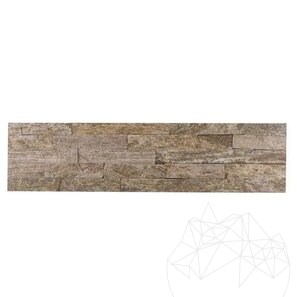 Panel Quartit  Silk Yellow 15 x 60 cm