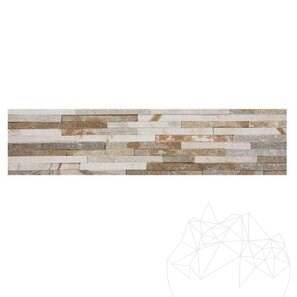 Panel Quartit  Titanium Stripes 15 x 60cm - Lichidare stoc