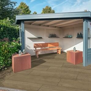 Piatra Sinterizata L'ALTRA PIETRA Long Rovere, 40 X 180 X 2 cm, R11 - Antiderapanta pt exterior