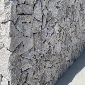 Travertin Poligonal Rock Face Silver