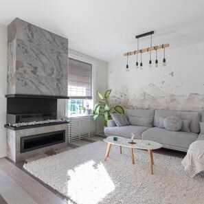 Ardezie Flexibila SKIN Ultra-Flex 2mm - Autumn White, 244 x 122 cm| Piatra pt Pereti, Mobilier, Fatade si Spatii Umede