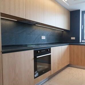Ardezie Flexibila SKIN MicroStone 1mm - Black Line, 122x61cm | Piatra Ultra-Flexibila pt Pereti, Mobilier, Fatade