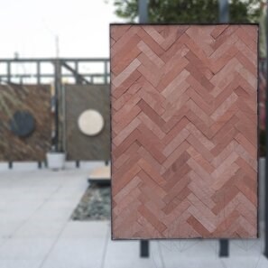 Sandstone Agra Red Mat 7 x 30 x 1 cm