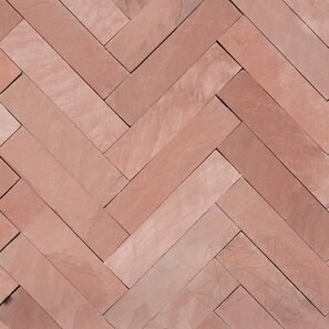 Sandstone Agra Red Mat 7 x 30 x 1 cm