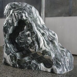 Sculptura Marmura Green Angel 135 x 47 cm