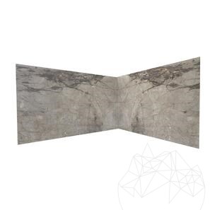 Lastra Marmura Silver Roots Polisata, 2 cm