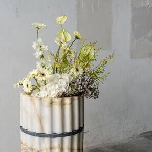 Chiuveta Tao Arabescato Riflata, 42 x 85 cm