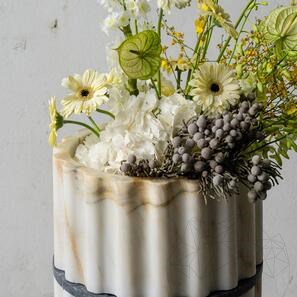 Chiuveta Tao Arabescato Riflata, 42 x 85 cm