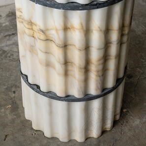 Chiuveta Tao Arabescato Riflata, 42 x 85 cm