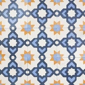 Terrazzo Oriental KR-09 Albastru 20 x 20 x 1.8 cm