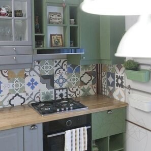Terrazzo Oriental KR-09 Mix Pattern 20 x 20 x 1.8 cm