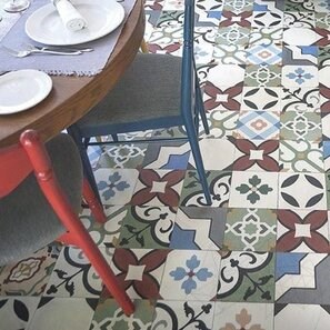 Terrazzo Oriental KR-09 Mix Pattern 20 x 20 x 1.8 cm