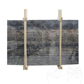 Lastra Marmura Tiger Black Polisata, 2 cm