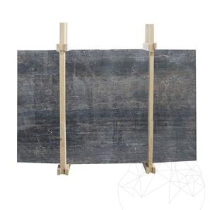 Lastra Marmura Tiger Black Polisata, 2 cm