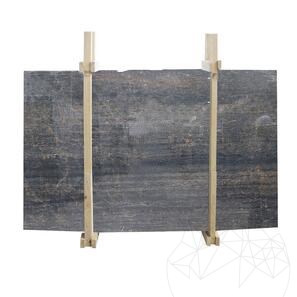 Lastra Marmura Tiger Black Polisata, 2 cm