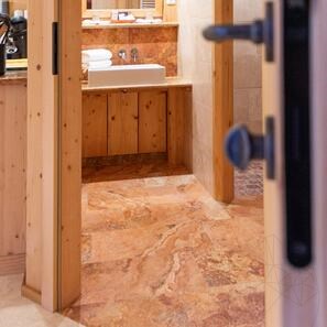 Travertin Peach Cross Cut Periat, 61 x 30.5 x 1.2 cm