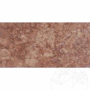Travertin Opium Red Cross Cut Polisat, 61 x 30.5 x 1.2 cm